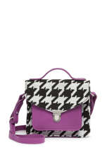 Cross Body Tas Mlle George Xs Allure Leder Paul marius Violet allure GEORXALL