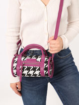 Sac Bandoulire Allure Paul marius Violet allure CHARIALL-vue-porte