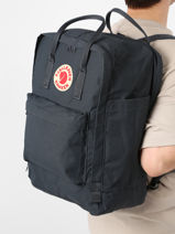 Sac  Dos 1 Compartiment + Pc 17" Fjallraven Violet kanken 23525-vue-porte