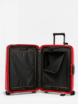 Harde Reiskoffer Essens Samsonite Rood essens 146911-vue-porte