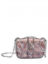 Longchamp Amazone python Schoudertas Roze