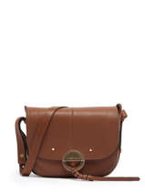 Cross Body Tas Othilia Leder Vanessa bruno Bruin othilia 33V40816