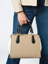 Sac Port Main Marilyn Cuir Michael kors Beige marilyn R3G6AS2T-vue-porte