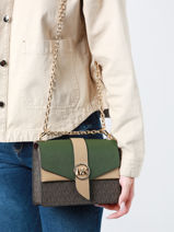 Sac Bandouliere Greenwich Cuir Michael kors Multicolore greenwich S1GGRC0B-vue-porte