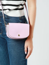 Longchamp Epure Sac port travers Rose-vue-porte