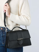 Cross Body Tas Paris Ily Leder Lancaster Beige paris ily 11-vue-porte