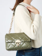 Sac Port paule Moon Cuir Vanessa bruno Vert moon 84V40329-vue-porte