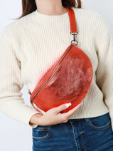 Sac Banane Milano Orange nine NI21123-vue-porte