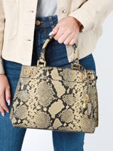 Handtas Katey Guess Beige katey KP787026-vue-porte