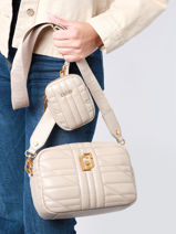 Sac Bandoulire Achala Liu jo Beige achala AF3125-vue-porte