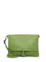 Cross Body Tas Caviar Leder Milano Groen caviar CA22112