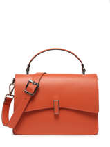 Handtas Mirage Leder Milano Oranje mirage MI22111A