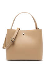 Handtas Mirage Leder Milano Beige mirage MI22065A