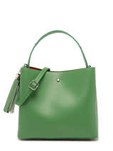 Sac Port Main Mirage Cuir Milano Vert mirage MI22065A