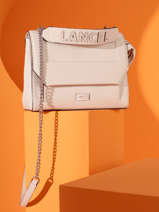 Sac  Main S Ninon Cuir Lancel Beige ninon A09221