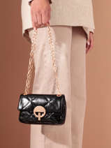 Cross Body Tas Nano Moon Leder Vanessa bruno Zwart moon 84V40326