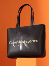 Schoudertas Sculpted Calvin klein jeans Zwart sculpted K610276