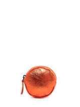 Porte-monnaie Cuir Milano Orange nine NI21127N