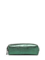 Trousse Cuir Milano Vert nine NI22116N
