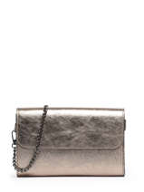 Sac Bandoulire Nine Cuir Milano Marron nine NI23064N
