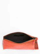 Trousse Cuir Milano Orange nine NI22114N-vue-porte