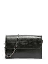 Sac Bandoulire Nine Cuir Milano Noir nine NI23064N