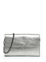 Sac Bandoulire Nine Cuir Milano Argent nine NI23064N