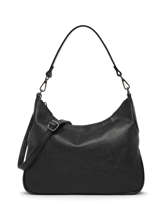 Schoudertas Caviar Leder Milano Zwart caviar CA23065