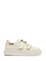 Sneakers Kylie En Cuir Liu jo Beige women BF3089PX