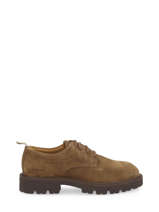 Chelsea Boots Uit Leder Schmoove Bruin men LRVS0489