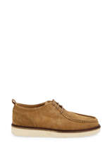 Derby Veterschoenen Uit Leder Schmoove Bruin men EESC04CO