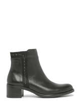 Bottines Chiara En Cuir Dorking Noir accessoires D9134