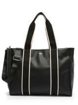 Sac Port paule A4 Miniprix Noir wt new grained F6946