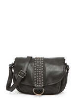 Cross Body Tas Toscane Leder Basilic pepper Zwart toscane BTOS01
