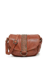 Cross Body Tas Toscane Leder Basilic pepper Bruin toscane BTOS01