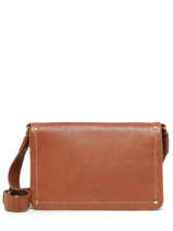 Sac Bandoulire Boston Cuir Basilic pepper Marron boston BBOS01