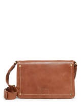 Sac Bandoulire Boston Cuir Basilic pepper Marron boston BBOS02