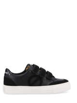Strike Velcro Sneakers Uit Leder No name Zwart women GLNS04B3