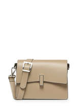 Cross Body Tas Mirage Leder Milano Beige mirage MI22112A