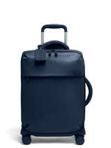 Valise Cabine Lipault Bleu original plume 135890