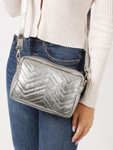 Cross Body Tas Nine Leder Milano Veelkleurig nine NI1911LN-vue-porte