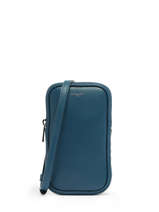 �tui T�l�phone Emile Cuir Le tanneur Bleu emile TMIL3B40