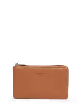 Porte-monnaie Cuir Hexagona Marron confort 468321