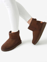 Classic Mini Ii Laarzen Uit Leder Ugg Bruin women 1016222-vue-porte