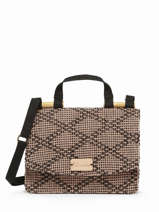 Sac Bandouli�re Oeillet Coton Woomen Marron oeillet WOEI22