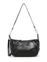 Schoudertas Nine Leder Milano Zwart nine NI23062N