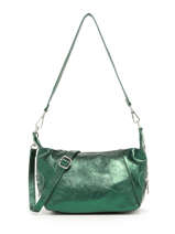 Sac Port paule Nine Cuir Milano Vert nine NI23062N