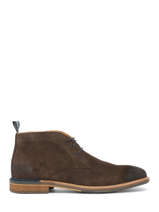 Derby Veterschoenen Uit Leder Schmoove Bruin men MEVS0421