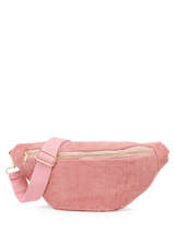 Sac Banane Ciao Boum Velours Miniprix Rose ciao boum 649