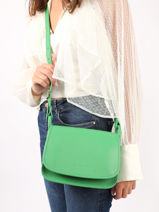 Longchamp Le foulonn Sac port travers Vert-vue-porte